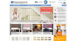 Desktop Screenshot of plissee-experte.de